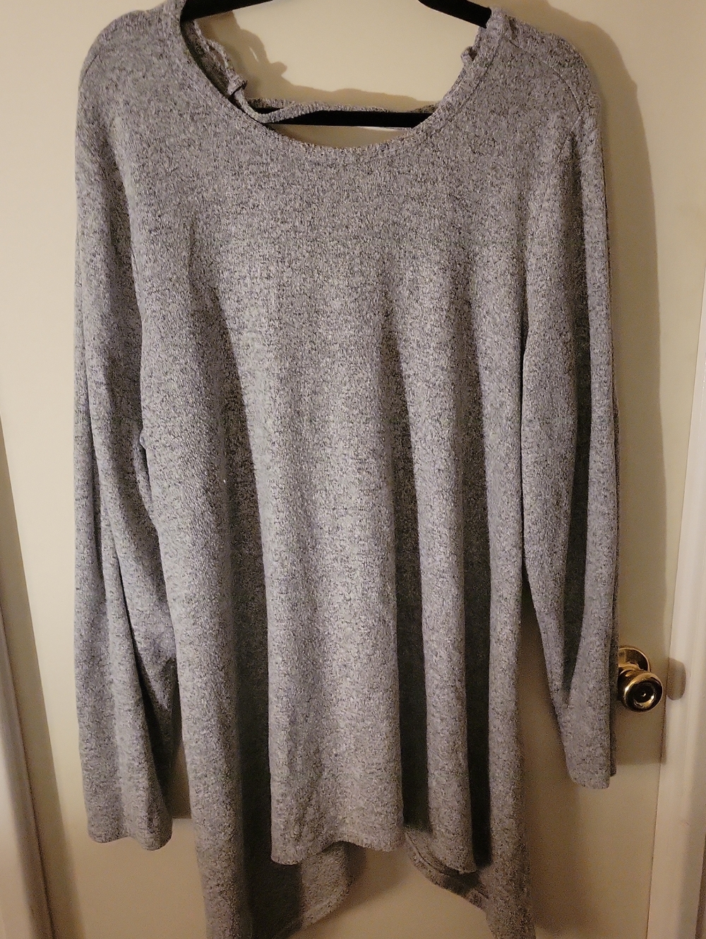 Torrid Grey Long Sleeve Women's Sweater Top
